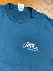 2004 King Arthur Movie Promotional Shirt Sz L Clive Owen Keira Knightley Film