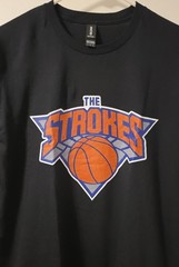 The Strokes Knicks Band T Shirt Men Large