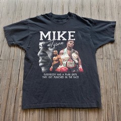 Mike Tyson Boxing Gym Vintage Fighter Graphic T-Shirt