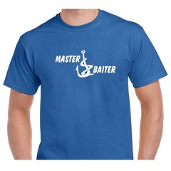 Brand New MASTER BAITER TSHIRT Mens Womens FISHING SHIRT SM-5XL
