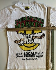 Chinatown Market Smiley Originals Local Produce LA, CA T Shirt Tee White Mens M