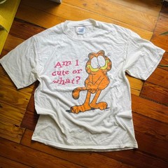 “Am I cute or what?” Cat Cartoon Retro Unisex T-shirt S-5XL