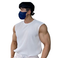 Men Sleveless Vest Tees Shirts Tank Top Casual Solid Loose Breathable Pullover