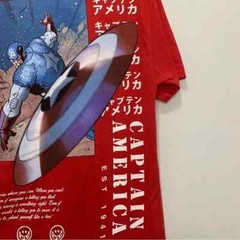 Marvel Captain America Graphic T-Shirt Size Small