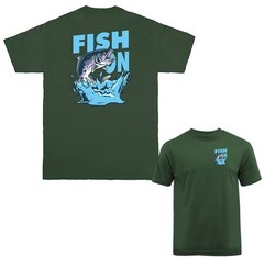 Fish On Splashing Trout Outdoor Sports Fishing T-shirt