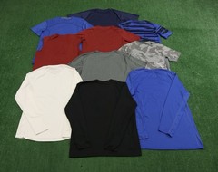 Lot Of 10 NIKE Fitted Nike Pro Combat Dri-Fit T-Shirts Men’s Large N14
