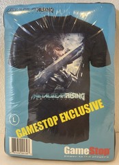 Metal Gear Rising Revengeance Black T-Shirt Gaming Raiden Graphic Tee Large New