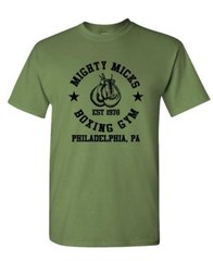 MIGHTY MICK’S BOXING GYM 1976 – Unisex Cotton T-Shirt Tee Shirt