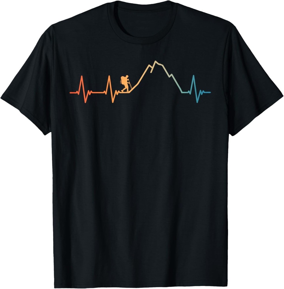 Cool Hiking Design for Men Women Hiking Lover Mountain Hiker T-Shirt-
