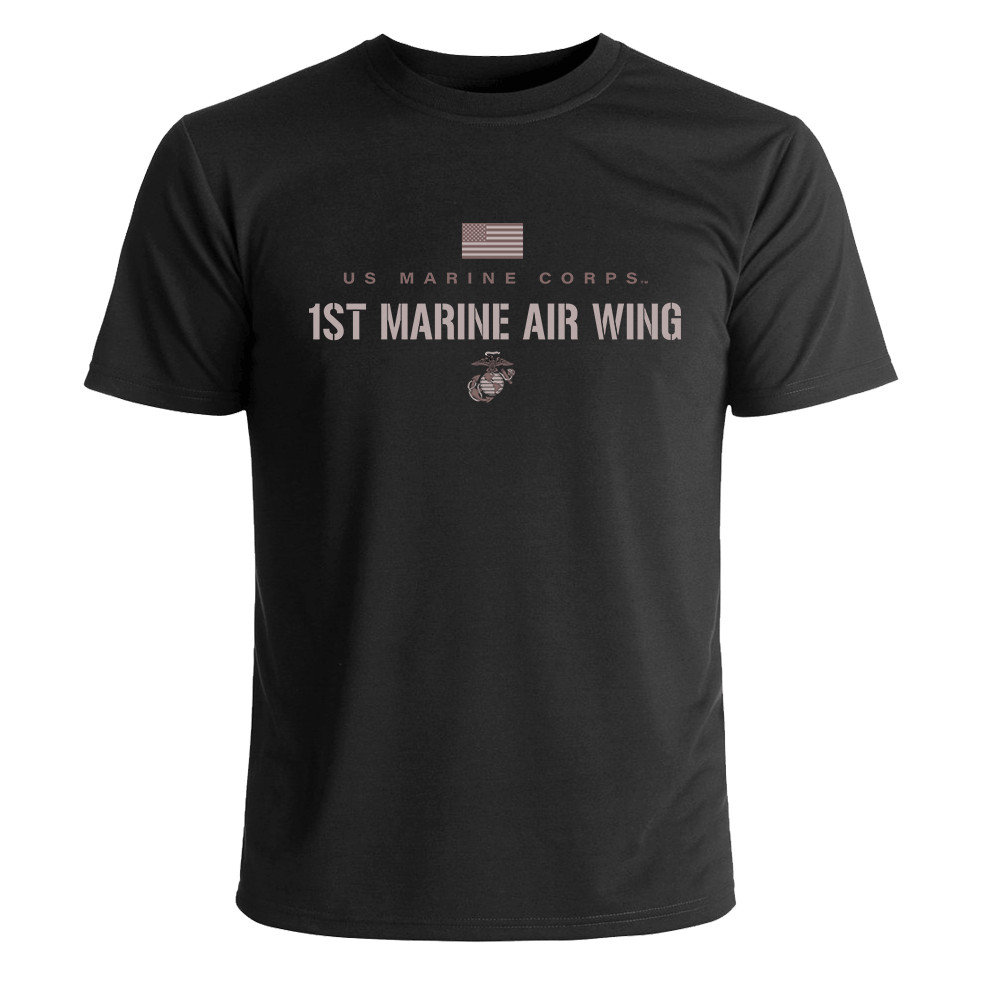 US Marine Corps 1st Marine Air Wing Subdued T-Shirt