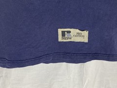 Lot of 3 Vintage 90s Russell Athletic Pro Cotton T-Shirts XL Distressed Jock Tag