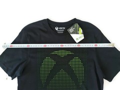 Xbox Shirt Mens Large Black Green Logo Spellout Video Game Console T-Shirt