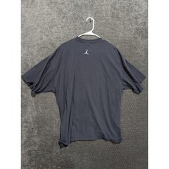 Jordan Brand Wings Logo Graphic T-Shirt Mens 3XL Navy Blue Yellow Jumpman 0958