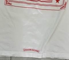 Chrome Hearts FOTI Long Sleeve White T-shirt Size XXL Made In USA