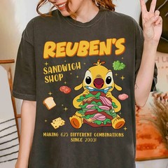 Lilo and Stitch Reuben Shirt, Reuben’s Sandwich Shop Tee, Making 625 Combination