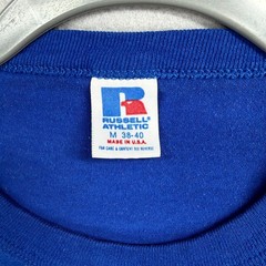 VTG Russell Athletic Spring Fling T-Shirt Mens Medium Blue Linden Avenue 80s USA