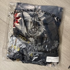 NEW Rare VINTAGE Christian Audigier Weapons Shirt Red Foil Size XXL
