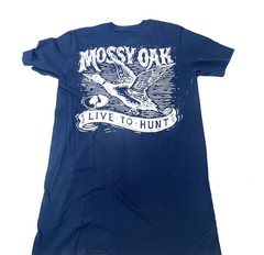 Mossy Oak Logo T-Shirt Small S NWT Live to Hunt Graphic Tee Camo Hunting NEW