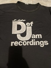 VTG Def Jam NY New York 1980s Single Stitch Records Rap Hip Hop T-Shirt RARE