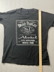 Brad Paisley Men’s Life Amplified World Tour Shirt Size Large
