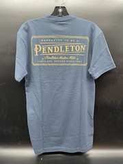 PENDLETON WOOLEN MILLS SMALL BLUE T-SHIRT BRAND NEW WITH TAG