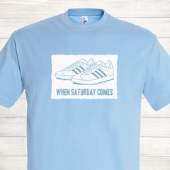 adidas Man City Away Days Coventry Manchester Weekend Saturday Casual T Shirt