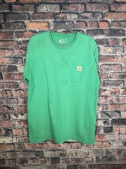Green Carhartt Work Shirt/ Loose Fit