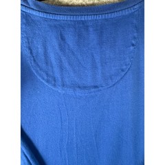 Greg Norman Mens XXXL Blue Short Sleeve Pocket T-Shirt Shark Logo Cotton Tee