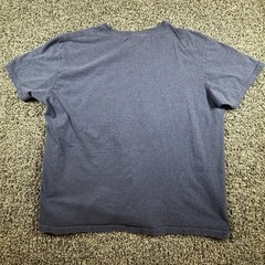VTG Polo Ralph Lauren Mens XL Heathered Blue Crewneck T-Shirt Red Pony Logo