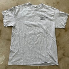 Vintage 2011 Fright Night Horror Movie Promo T-Shirt Large Heather Grey