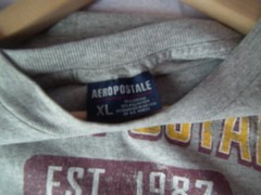 Aeropostale Men’s Gray Tee w/ 1987 League Champs Print Size XL