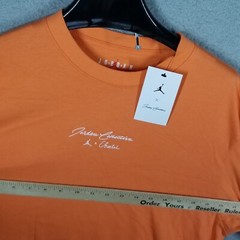 Nike Air Jordan Shirt 20X29 M Fit Tee 3 SP x Paris Collective DV1391-811 Orange