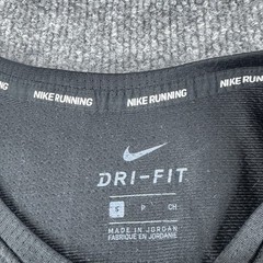Nike Running Shirt Men S Black Short Sleeve Dri Fit Activewear Workout Gym Train