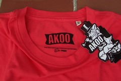 *NEW* Akoo YACHT KINGS ISLE SHOW GIRLS MONEY Cayenne Red Men’s T-Shirt XL/XLarge