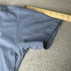 Harley-Davidson Shirt Mens Large Blue Let The Good Times Roll Lone Wolf Spokane