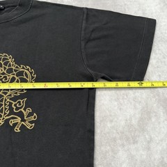 Vintage 90s Hong Kong Shirt Size M Single Stitch Dragon Tourist Souvenir Black