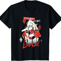 DC Cute Harley Quinn Inmate T-Shirt Unisex#14