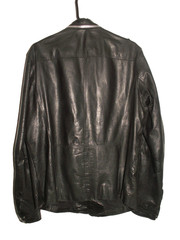 Men’s All Saints POSTNOON LEATHER SHIRT jacket overshirt XL (ref61) £159.99!!!!!
