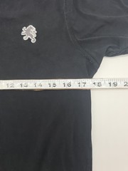 Express Jersey T-Shirt Men Small V-Neck Black Solid.#41392