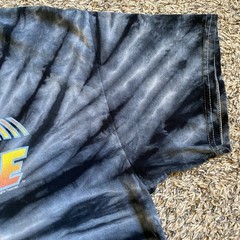 Back to the Future Tie-Dye Graphic T-Shirt Adult Size LARGE Universal Studios
