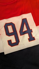 Bad Boy Entertainment XL Jersey NWT Red White Blue 94 Hip Hop Streetwear Shirt