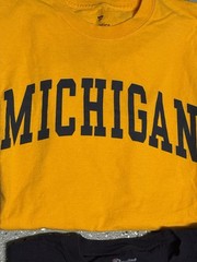 Lot Of 12 Nike University of Michigan Wolverines Shirts Made in USA + 4ball Cap