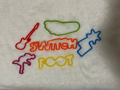 Switchfoot Red Medium Bass T-Shirt & 12 Sillybandz (6 variations) – See Descrip.