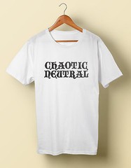 Chaotic Neutral shirt t dungeons and dragons d&d S M L XL 2X 3X 4X 5X