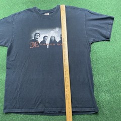 Vintage The Eagles Shirt Mens XL Black Y2K Farewell Tour Band Concert Tee 2003