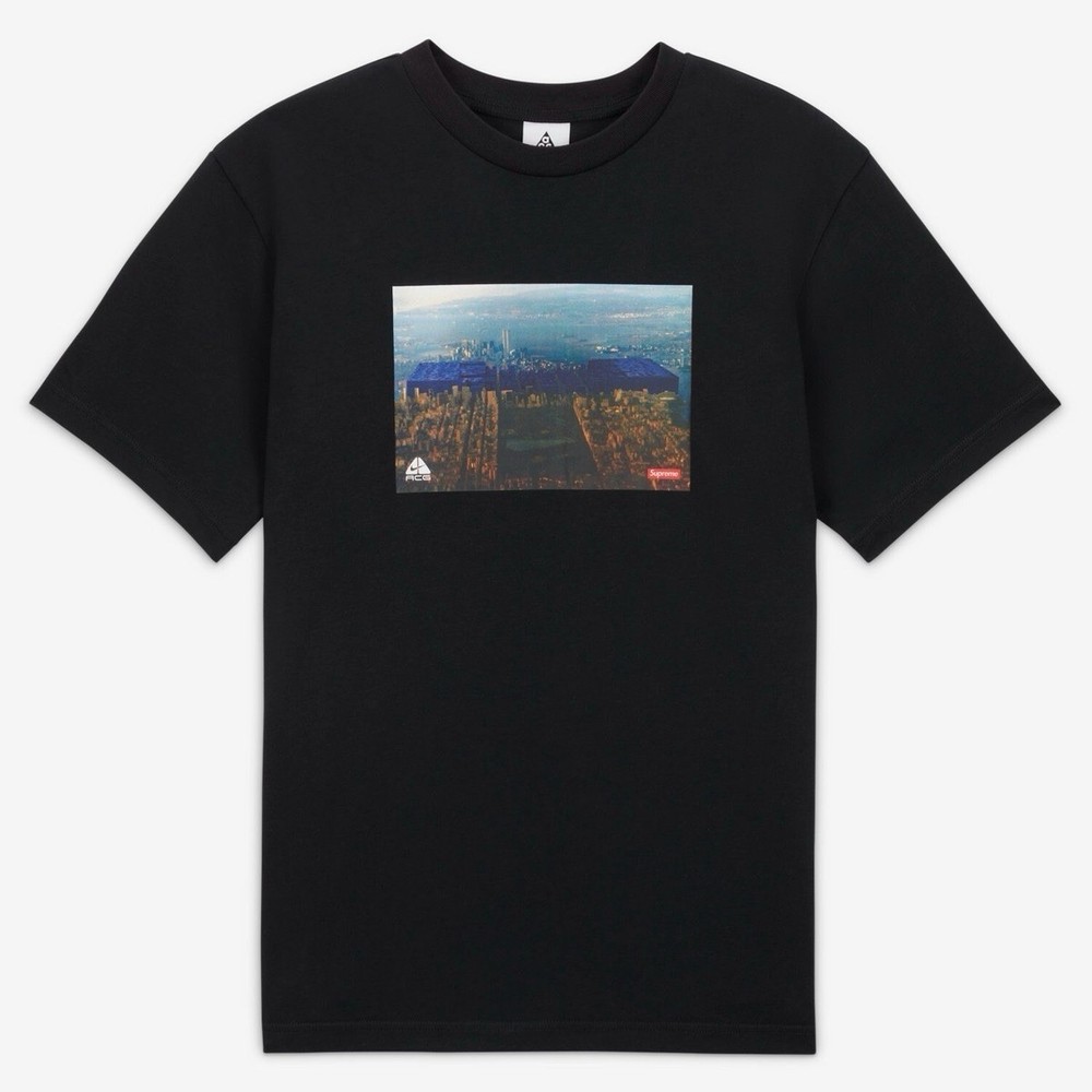 Supreme x Nike ACG Grid T-Shirt (Black) XL DO6860-010