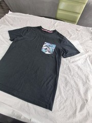 Men Chubbies The Weekend Has Arrived Short Sleeve Black Pocket Tshirt Medium