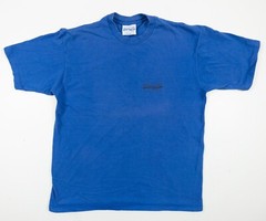 Vintage Perry Ellis Shirt Adult L – XL Blue Short Sleeve 90’s Single Stitch Tee