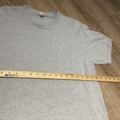 west colton union pacific T shirt Graphic Logo 3D Emnlem Grey