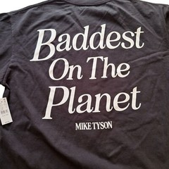 Mike Tyson Tee t-shirt Men’s Size XL “Baddest Man On The Planet” Graphic Tee NWT